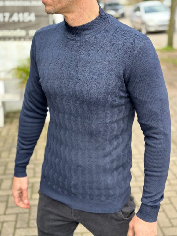 Suéter Tricot Gola Alta - Imagem 6