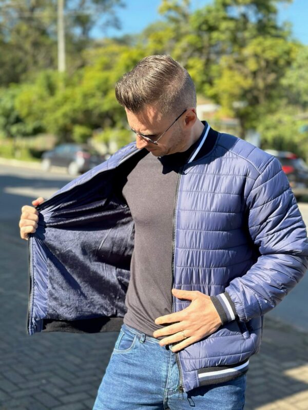 Jaqueta Nylon Forrada - Imagem 6